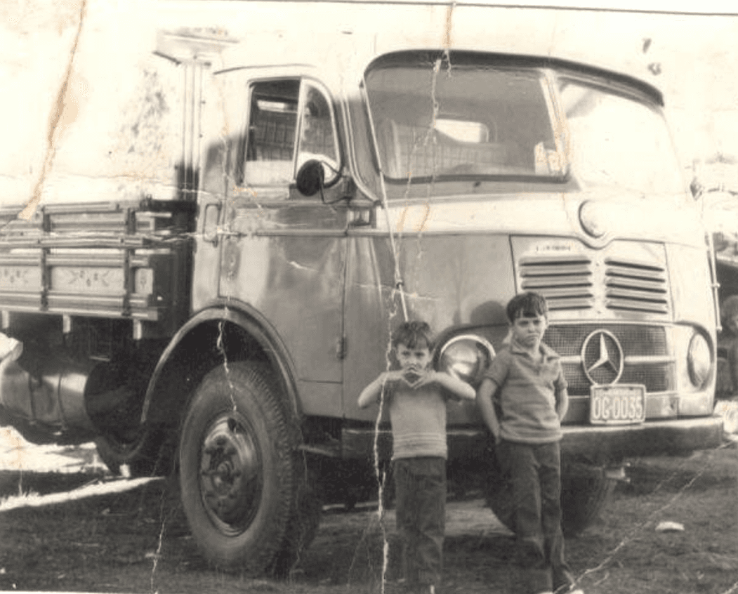 Foto histórica da Transporte Lorenzi