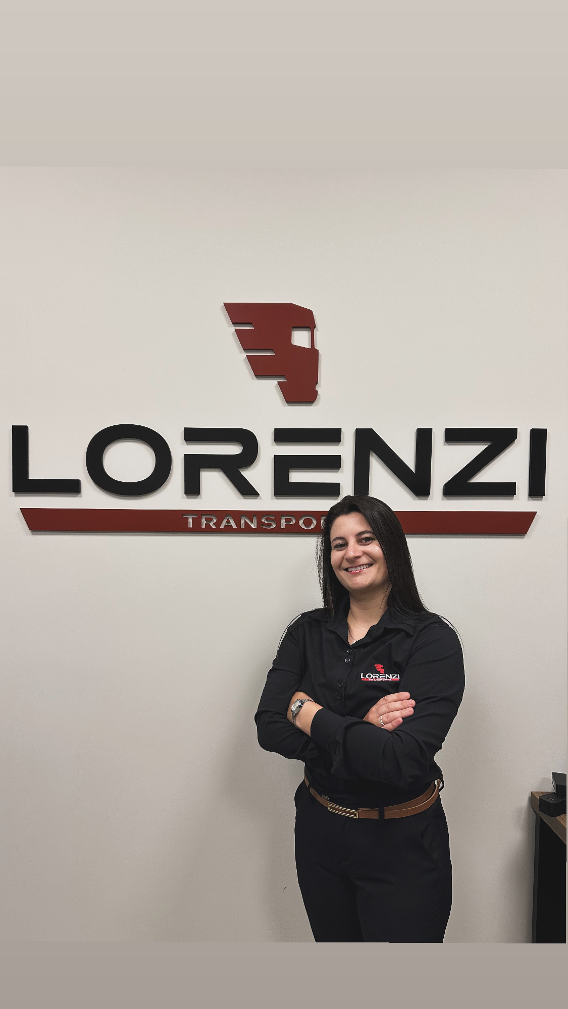Integrante da equipe Bruna Gonçalves — Transporte Lorenzi