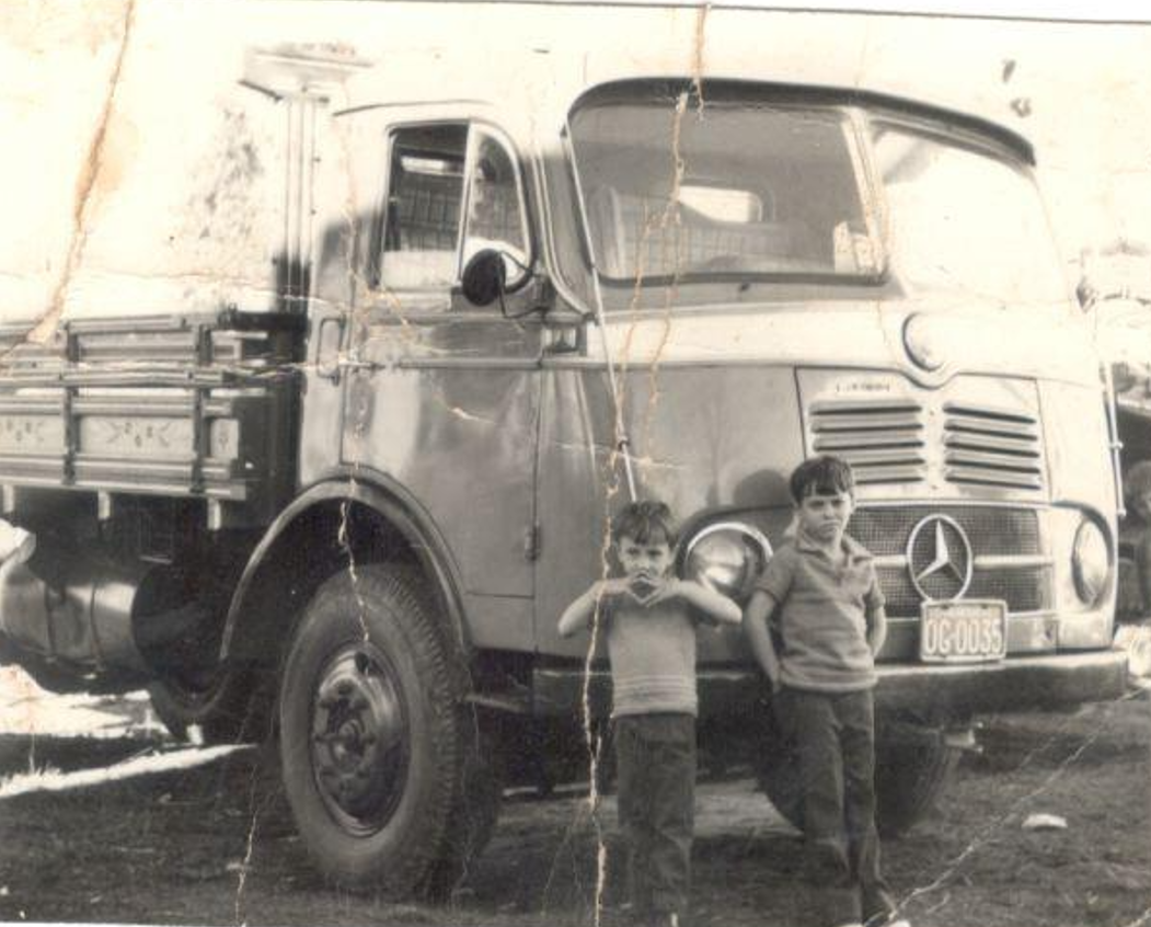 Foto histórica da Transporte Lorenzi